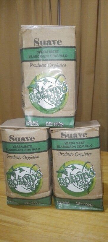 Yerba orgánica Roapipó x 500 grs.