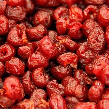 Cerezas deshidratadas.