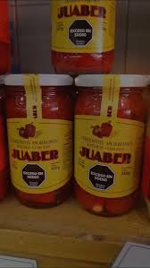 Frasco de 200 grs de morrones Juaber